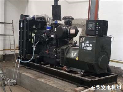 玉柴發電機組 南昌調試