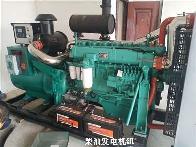 宜春柴油發電機組 調試