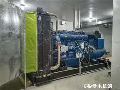 九江玉柴發電機組 調試