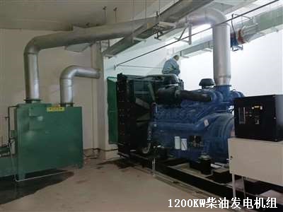 玉柴發電機組 1200KW發電機組調試