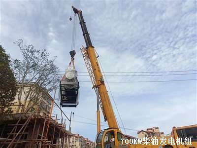 700KW上(shàng)柴發電機組 供貨