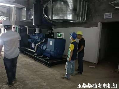 江西(xī)柴油發電機組 安裝調試